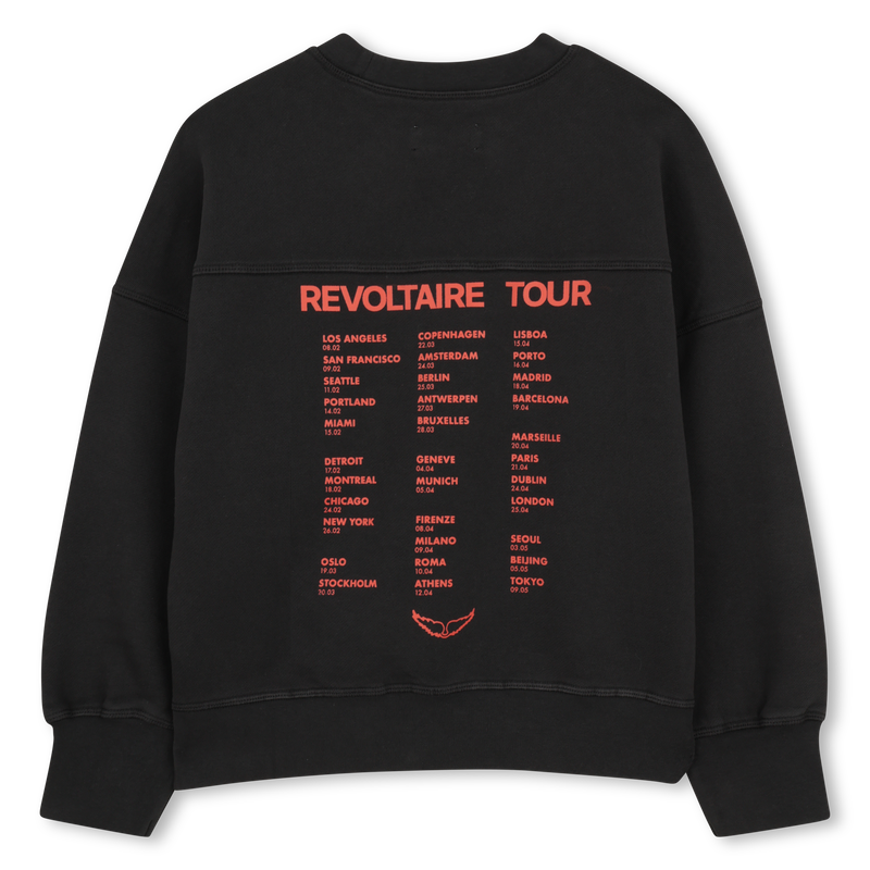 SWEAT COL ROND ZADIG & VOLTAIRE 
                        FILLE