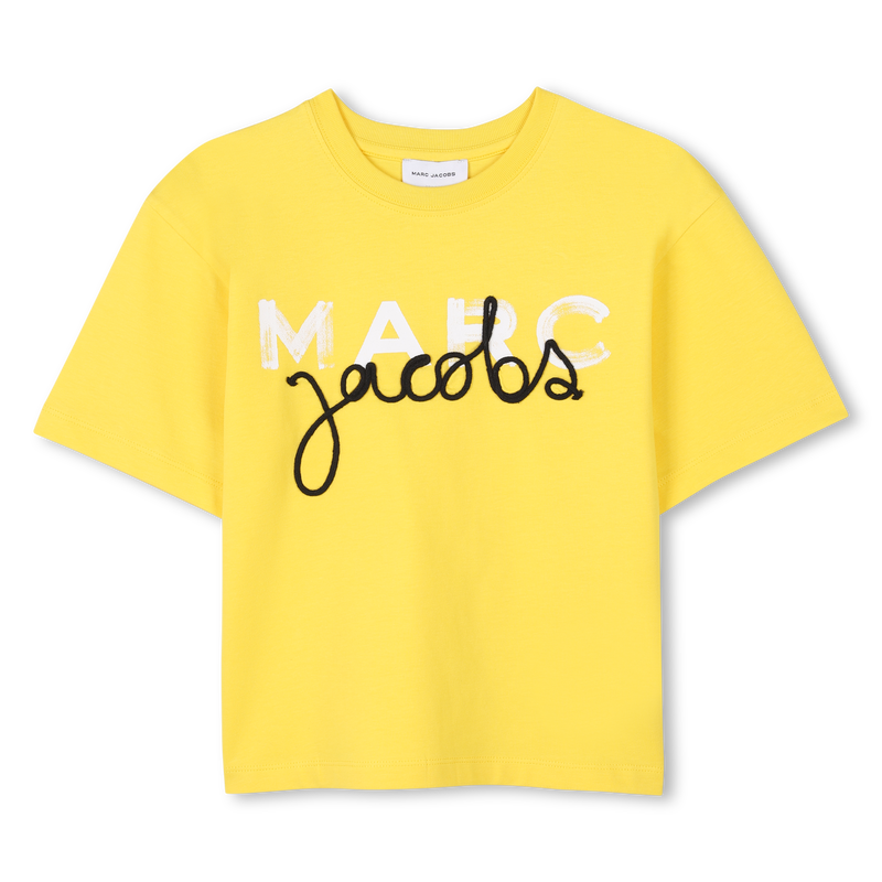 T-shirt à col rond en coton THE MARC JACOBS 
                    GARCON