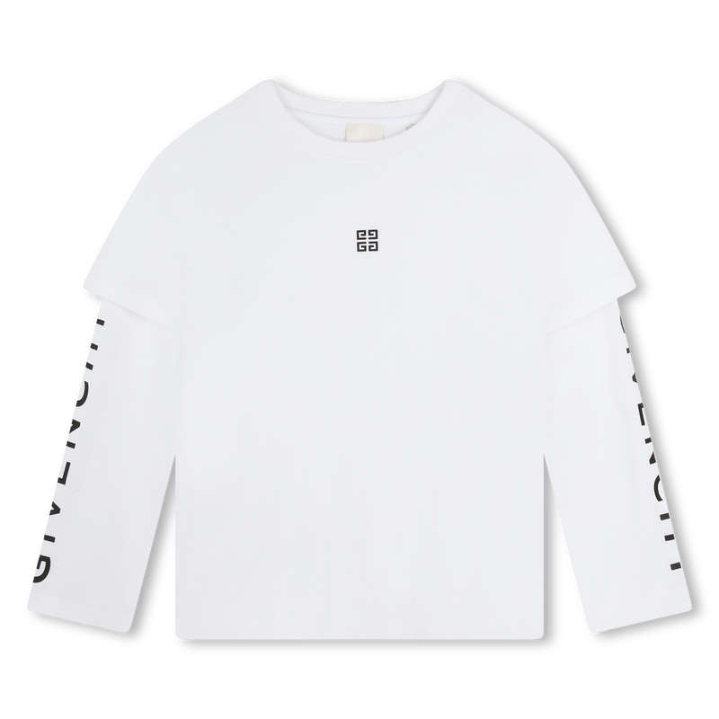 T-shirt 2-en-1 avec imprimés GIVENCHY 
                    GARCON