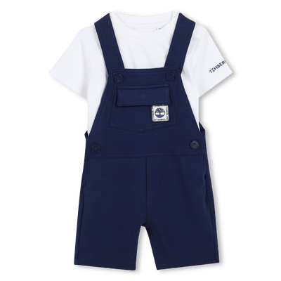 Ensemble T-shirt et salopette TIMBERLAND GARCON