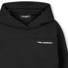 Sweat &agrave; capuche KARL LAGERFELD KIDS 
                    GARCON