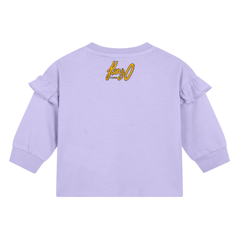 T-shirt à manches longues KENZO KIDS 
                    FILLE