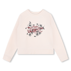 Sweat-shirt en molleton, LITCHI, hi-res