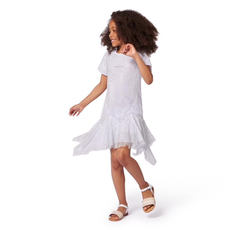 Robe en tulle avec strass GIVENCHY 
                    FILLE