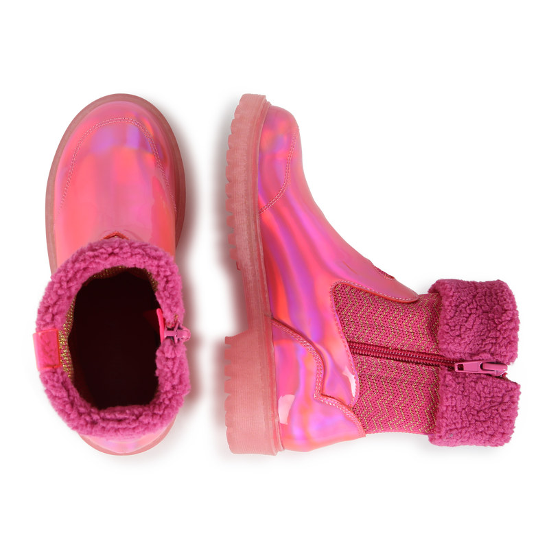 Bottines avec col en polaire duveteuse BILLIEBLUSH 
                    FILLE