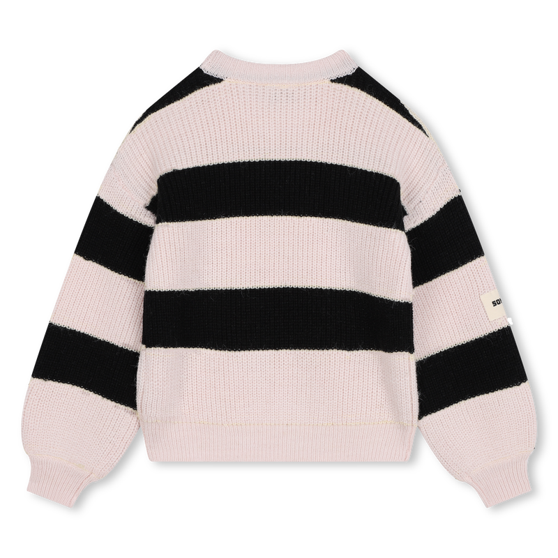 Pull à rayures bicolores SONIA RYKIEL 
                    FILLE