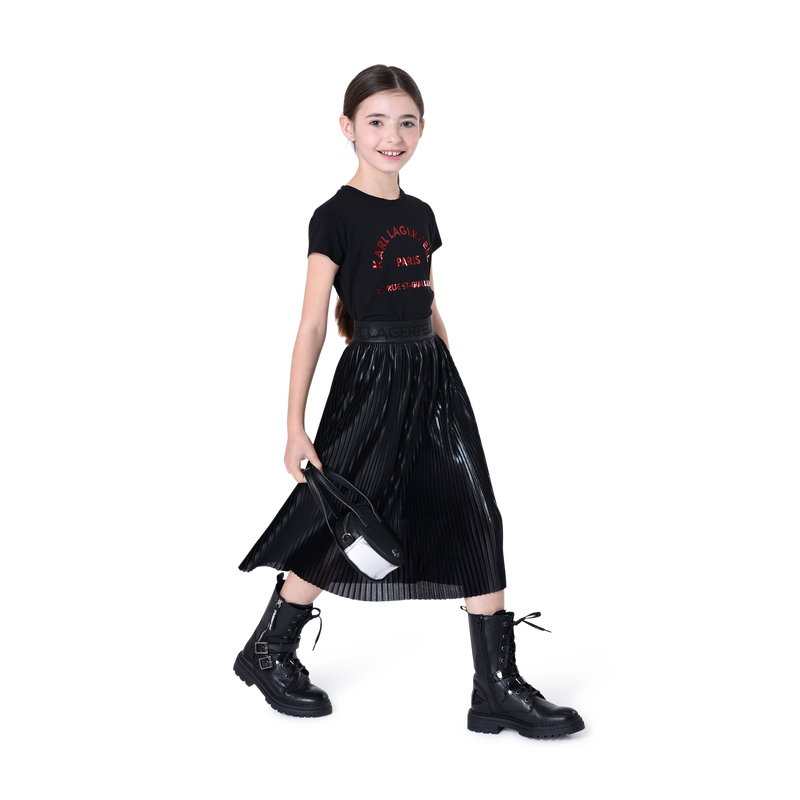 T-shirt manches courtes KARL LAGERFELD KIDS 
                    FILLE