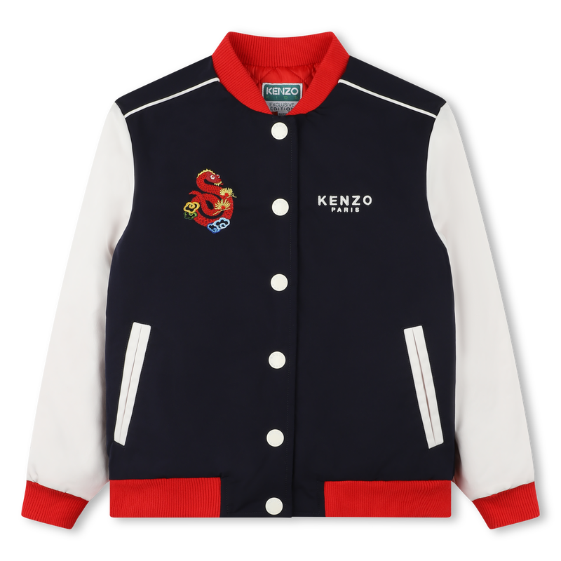 Blouson à manches contrastées KENZO KIDS 
                    UNISEXE