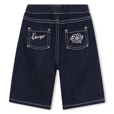 Pantalon en denim KENZO KIDS FILLE