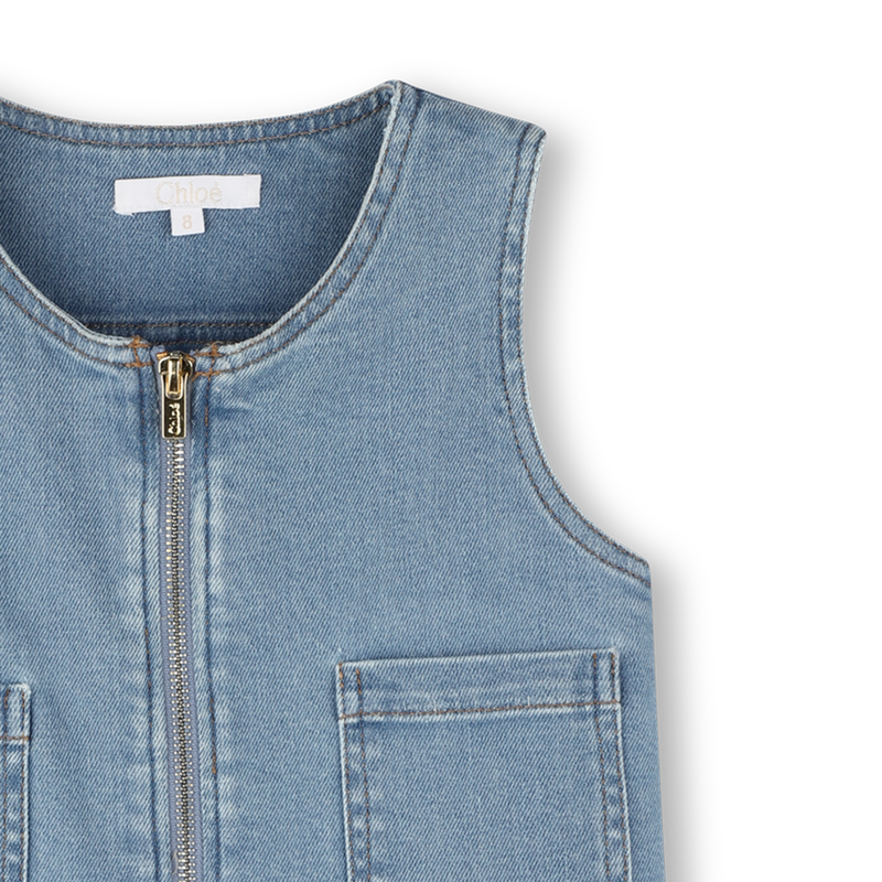 Robe en jean sans manches CHLOE 
                    FILLE