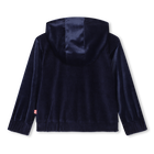 Cardigan &agrave; capuche en velours BILLIEBLUSH 
                    FILLE