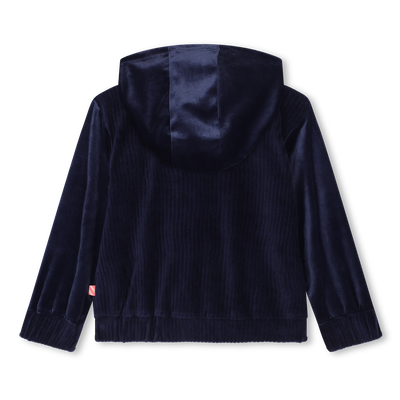Cardigan &agrave; capuche en velours BILLIEBLUSH FILLE