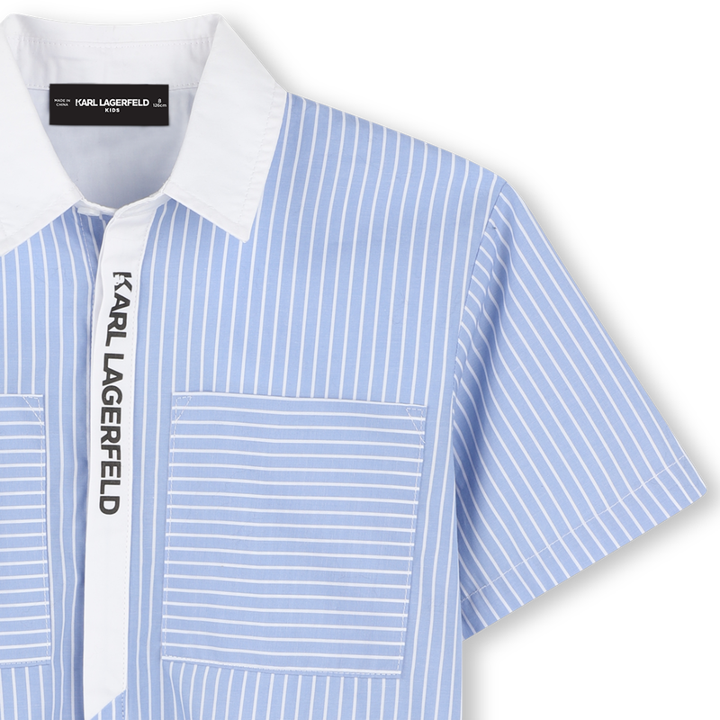Chemise à manches courtes KARL LAGERFELD KIDS 
                    GARCON