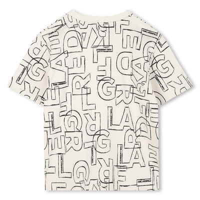 T-shirt à manches courtes KARL LAGERFELD KIDS GARCON
