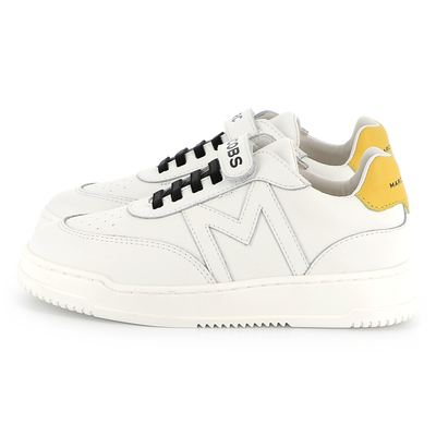 Baskets en cuir &agrave; fermeture MARC JACOBS GARCON