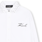 Robe chemise KARL LAGERFELD KIDS 
                    FILLE