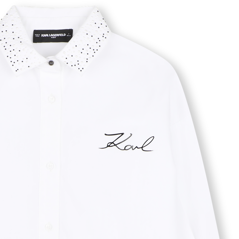 Robe chemise KARL LAGERFELD KIDS 
                        FILLE
