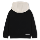 Sweat-shirt &agrave; capuche KARL LAGERFELD KIDS 
                    GARCON