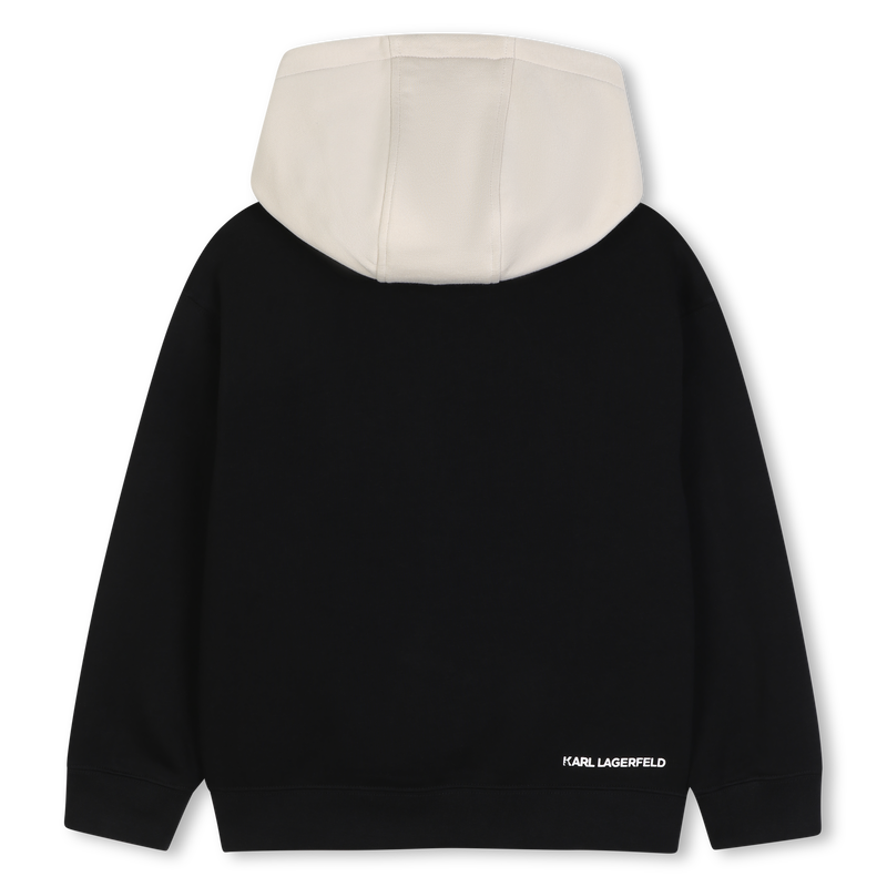Sweat-shirt &agrave; capuche KARL LAGERFELD KIDS 
                        GARCON