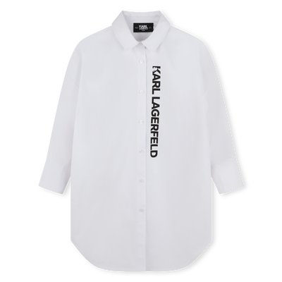 Robe chemise KARL LAGERFELD KIDS FILLE