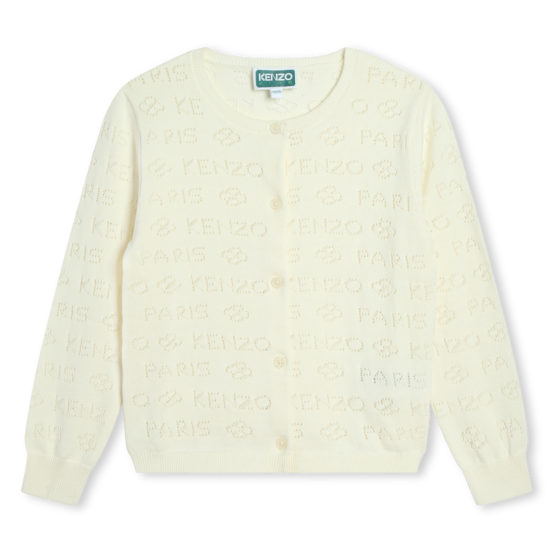 Cardigan en tricot KENZO KIDS 
                    FILLE
