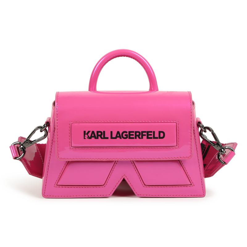 Sac à main en textile brillant KARL LAGERFELD KIDS 
                    FILLE