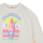 Sweat-shirt molletonn&eacute; BILLIEBLUSH 
                    FILLE