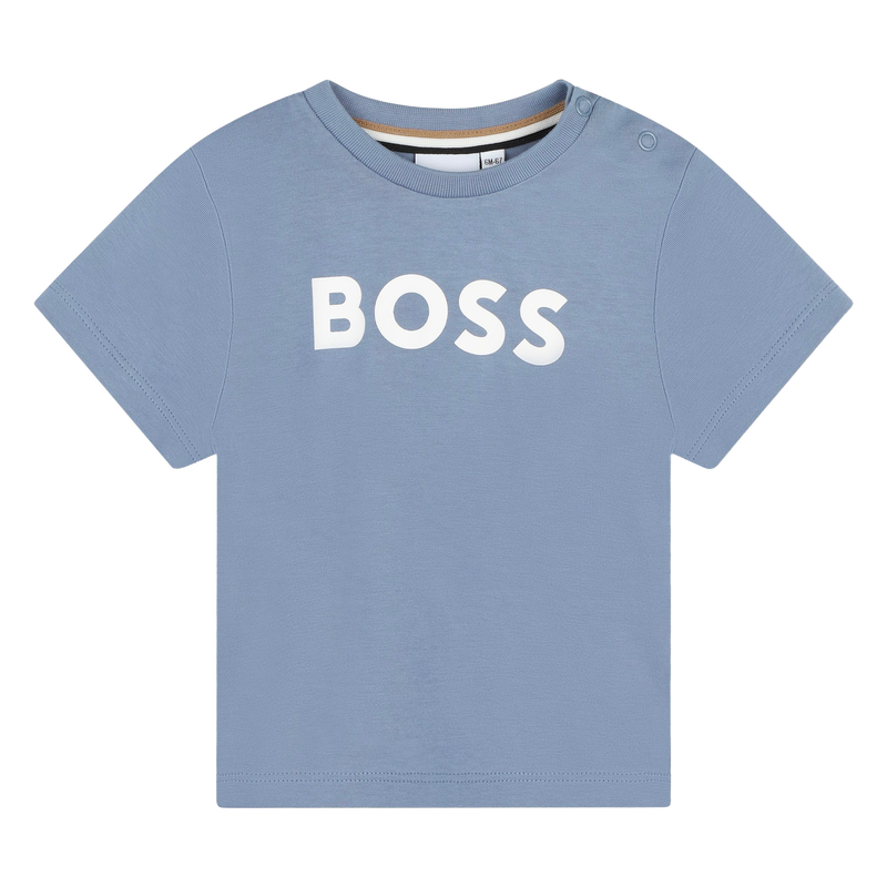 T-shirt avec sigle BOSS 
                    GARCON
