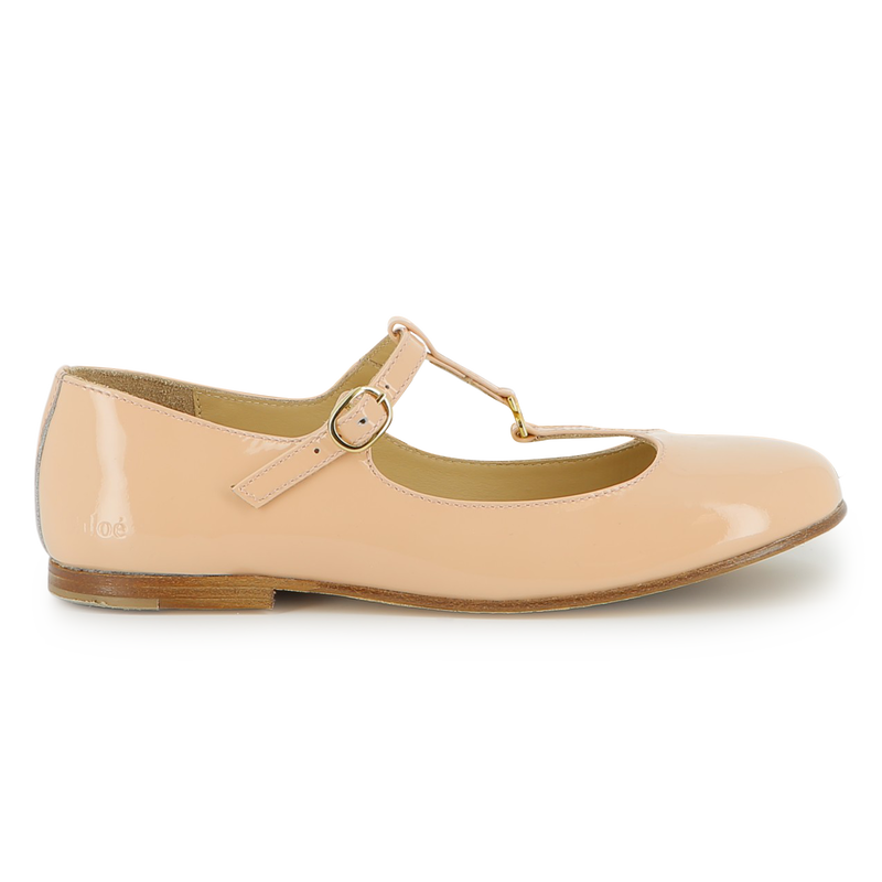 Ballerines en cuir de vache CHLOE 
                    FILLE