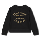 Sweat-shirt en molleton ZADIG VOLTAIRE 
                    FILLE
