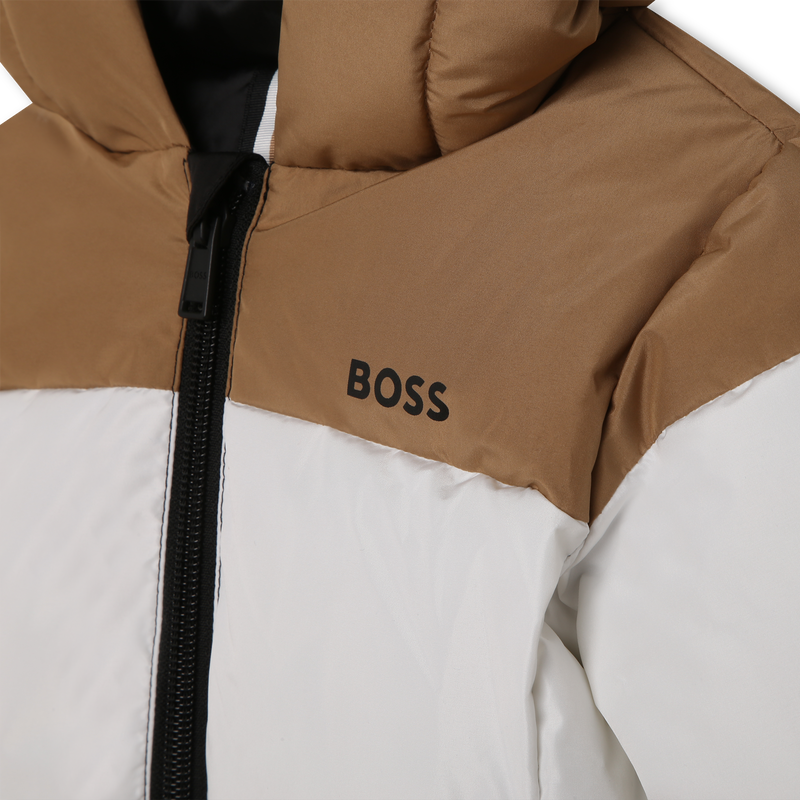 Doudoune déperlante à capuche BOSS 
                    GARCON