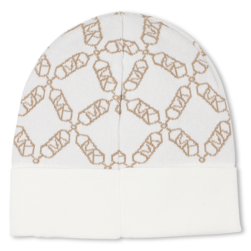 Bonnet en tricot avec jacquard MICHAEL KORS 
                        FILLE