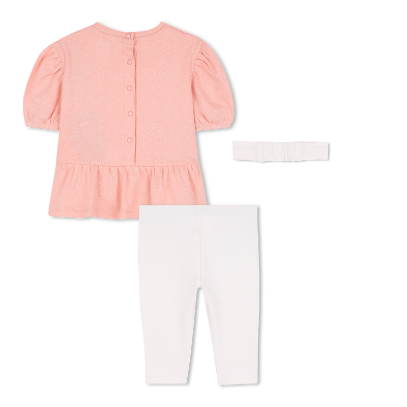Ensemble robe + legging + bandeau KENZO KIDS 
                    FILLE