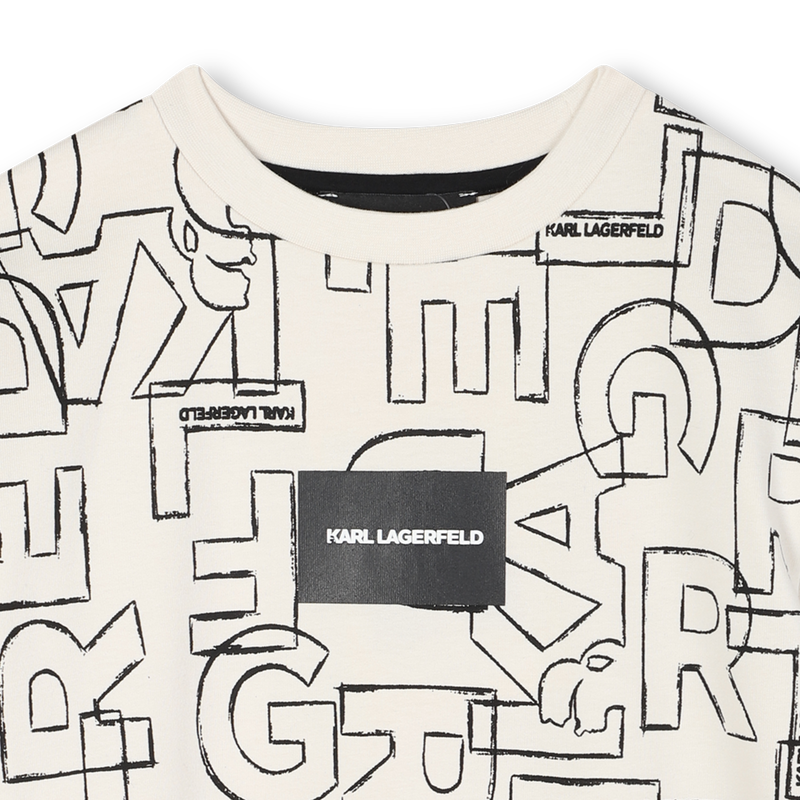 T-shirt à manches courtes KARL LAGERFELD KIDS 
                    GARCON