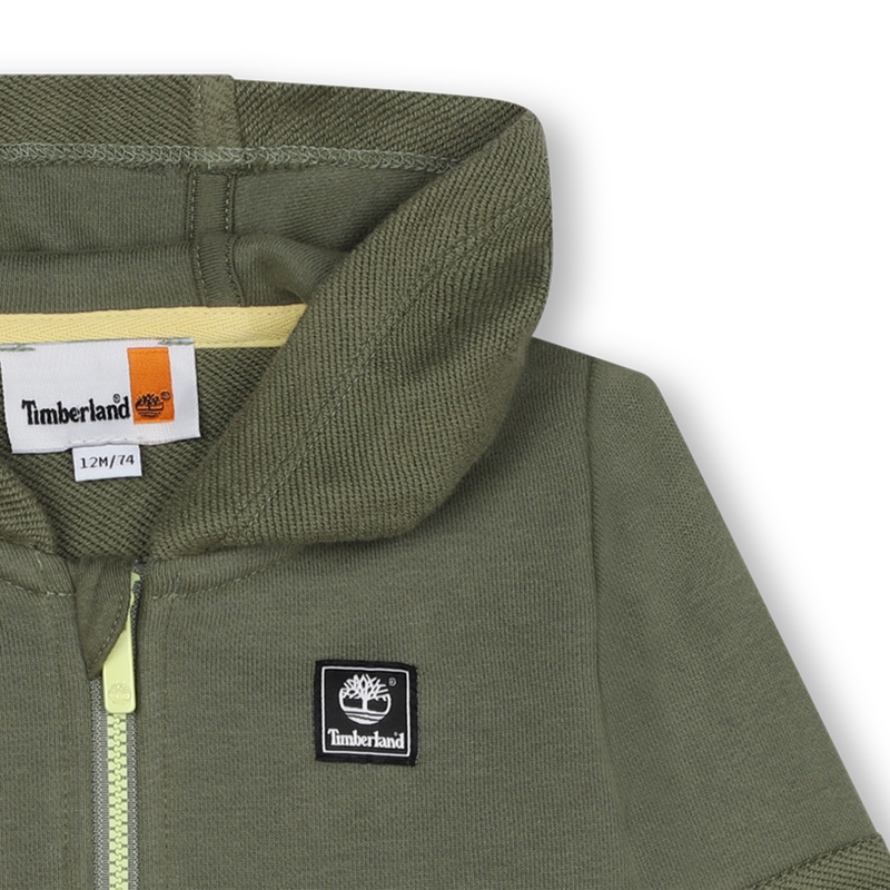 Cardigan zippé molletonné TIMBERLAND 
                    GARCON