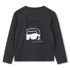 T-shirt &agrave; manches longues KARL LAGERFELD KIDS 
                    GARCON