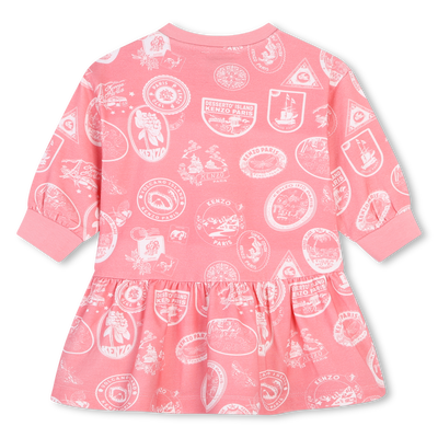 Robe à manches longues KENZO KIDS FILLE