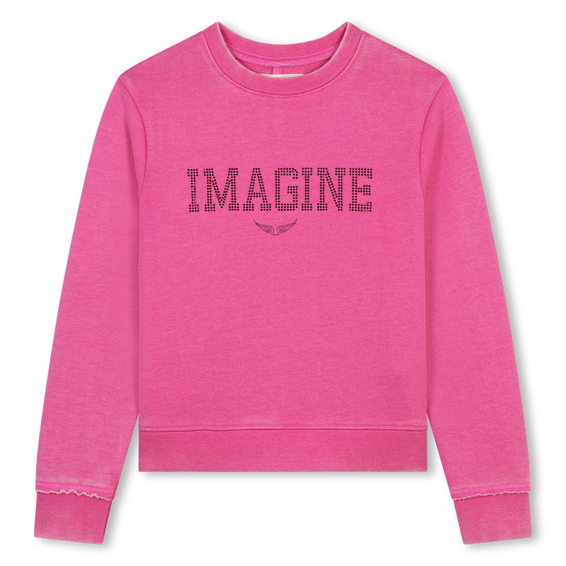 Sweat-shirt en molleton ZADIG & VOLTAIRE 
                    FILLE