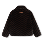 Veste en polaire duveteuse LANVIN 
                    FILLE