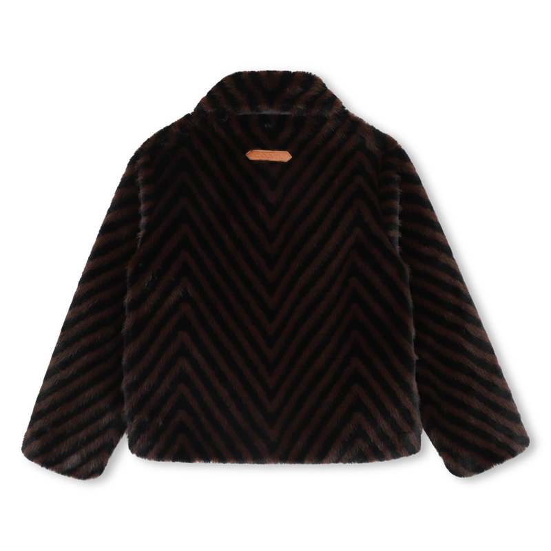 Veste en polaire duveteuse LANVIN 
                        FILLE