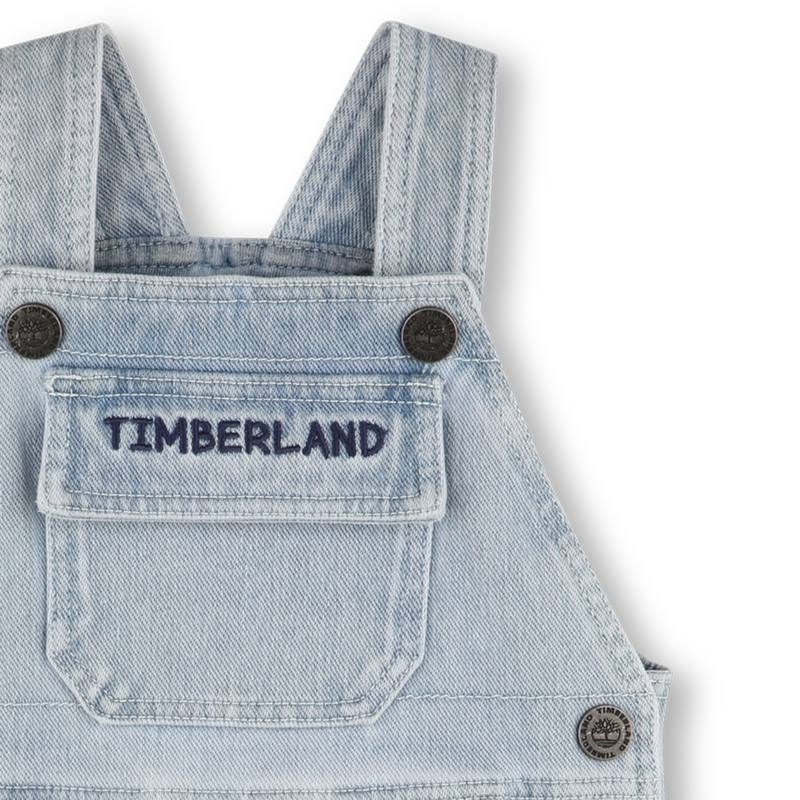 Salopette en jean avec poche TIMBERLAND 
                    GARCON
