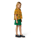 Jupe trap&egrave;ze avec poches KENZO KIDS 
                    FILLE