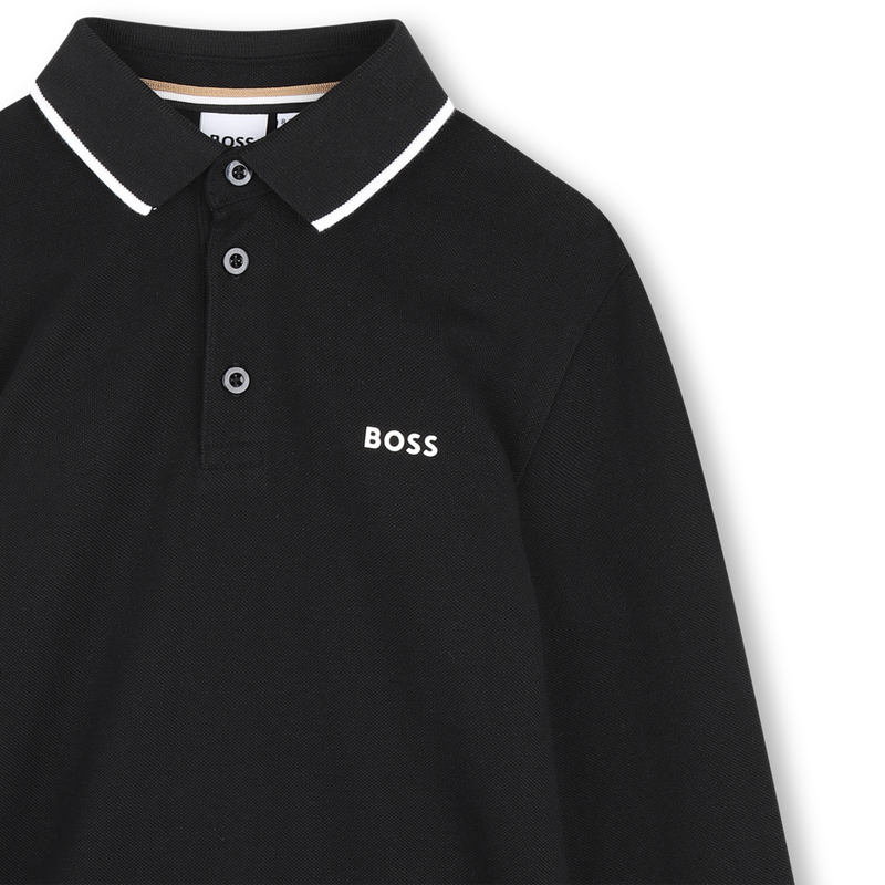 Polo manches longues BOSS 
                        GARCON