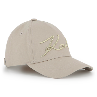 CASQUETTE &Agrave; FERMETURE R&Eacute;GLABLE KARL LAGERFELD KIDS FILLE