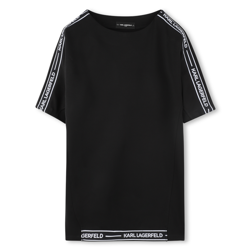Robe à manches courtes KARL LAGERFELD KIDS 
                    FILLE