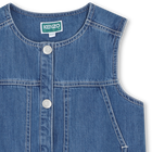Veste en jean sans manches KENZO KIDS 
                    FILLE