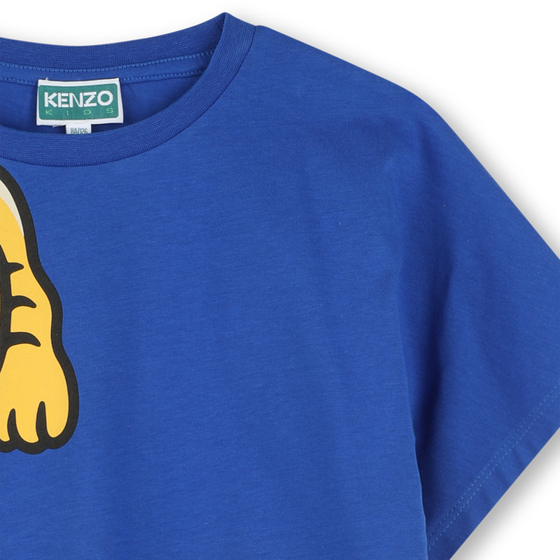 T-shirt imprimé en coton KENZO KIDS 
                    GARCON