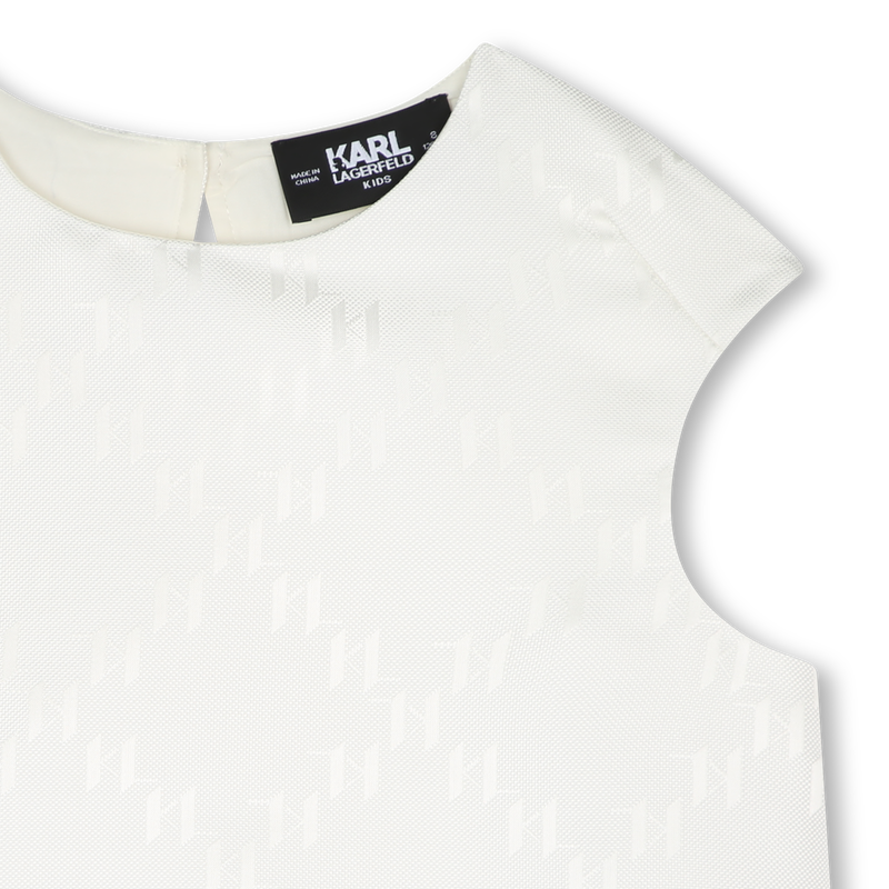 Top de cérémonie imprimé KARL LAGERFELD KIDS 
                    FILLE