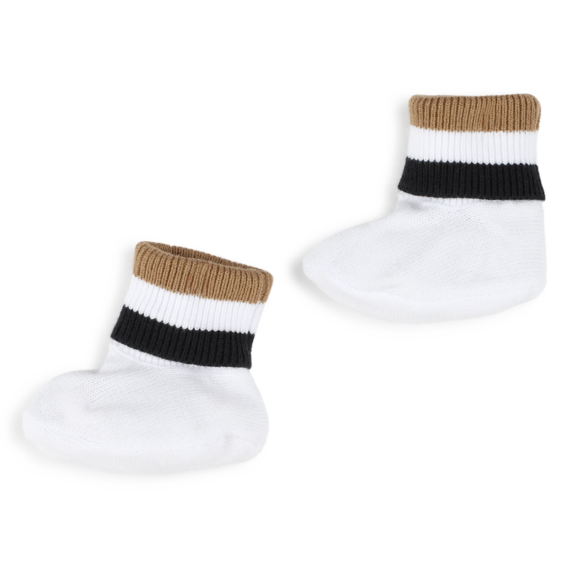 Ensemble bonnet et chaussons BOSS 
                    UNISEXE