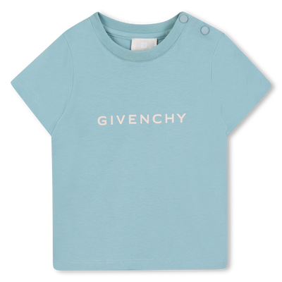 T-shirt avec fermeture pressionnée GIVENCHY GARCON
